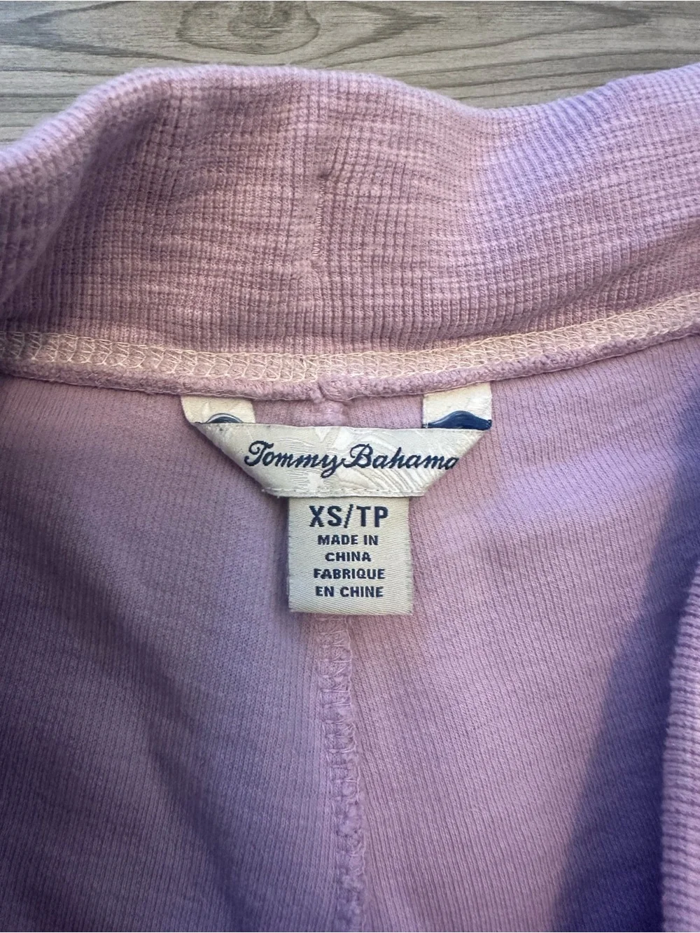 Tommy Bahama Womens XS Purple Waffle Knit Lounge Shorts Drawstring Pockets